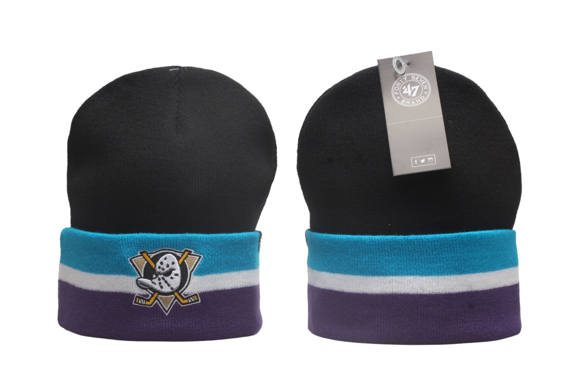 2025 NHL Anaheim Ducks Hat beanie style 01